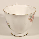 Vintage Royal Albert Bone China England Evesham Pink Flowers Tea Cup & Saucer Set