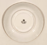 Vintage Royal Albert Bone China England Congratulations Ornate Gold Pattern Tea Cup & Saucer Set