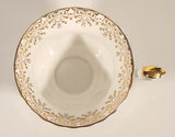 Vintage Royal Albert Bone China England Congratulations Ornate Gold Pattern Tea Cup & Saucer Set