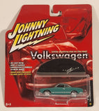 2005 RC2 Playing Mantis Johnny Lightning Volkswagen 1966 Karmann Ghia Green Die Cast Toy Car Vehicle with Bonus Mini Car Cover New in Package