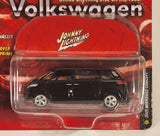 2005 RC2 Playing Mantis Johnny Lightning Volkswagen 2001 Microbus Concept Black Die Cast Toy Car Vehicle with Bonus Mini Car Cover New in Package
