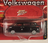 2005 RC2 Playing Mantis Johnny Lightning Volkswagen 2001 Microbus Concept Black Die Cast Toy Car Vehicle with Bonus Mini Car Cover New in Package
