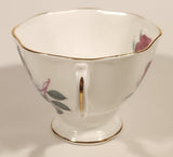 Vintage Royal Albert Bone China England Red Rose Flowers Tea Cup & Saucer Set