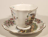 Vintage Royal Albert Bone China England Traditional British Songs Series Of Six John Peel Fox Hunt Horses and Dogs Tea Cup & Saucer Set