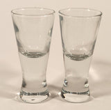 Heavy Weighted Bottom 4 1/8" Clear Dessert Shot Glasses Set of 2