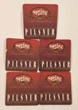Okanagan Springs Brewery All Natural Pilsner Beer Paper Coasters Set of 5