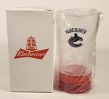 Budweiser Beer NHL Vancouver Canucks Ice Hockey Bluetooth Light Up Goal Score Glass Beverage Glass New in Box