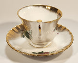 Vintage Royal Albert Old Country Roses Gold Trim Tea Cup & Saucer Set