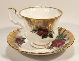 Vintage Royal Albert Old Country Roses Gold Trim Tea Cup & Saucer Set