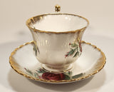 Vintage Royal Albert Old Country Roses Gold Trim Tea Cup & Saucer Set