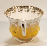Vintage Royal Albert Regal Series Yellow and White Gold Trim Tea Cup