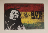 Bob Marley burnin' and lootin' tonight 8" x 12" Tin Metal Sign New in Package