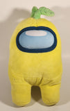 Among Us Yellow Crewmate with Sprout Hat 11" Stuffed Plush Toy