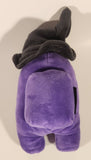 Among Us Halloween Collection Purple Witch Crewmate 9" Stuffed Plush Toy