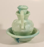 Vintage Avon Jadeite Lidded Pitcher and Bowl