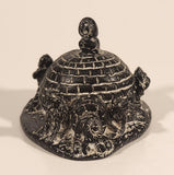 Vintage Vanstone Eskimo Family and Igloo 3” Soapstone Hand Carved Sculpture