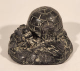 The Wolf Sculptures Eskimo and Igloo 3” Soapstone Hand Carved Sculpture