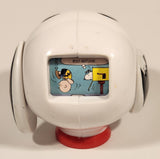 1998 Wendy's UFS Peanuts Snoopy Head Ear Twist Comics Strip Picture Viewer 3 3/4" Plastic Toy Figure