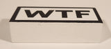 Abbott WTF Black and White Wood Block