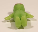 Glow in The Dark Green Alien 1 3/4" Rubber Toy Figure