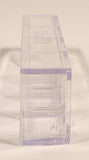 Funko Bitty Pop! 4 Slot Toy Figure Clear Plastic Display Case