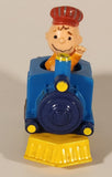 1989 McDonald's Peanuts Charlie Brown Pullback Toy Train Vehicle Working