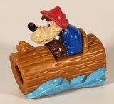 1995 Disney Disneyland 40th Anniversary Splash Mountain Brer Bear Log Ride Picture Viewer Plastic Toy Figure