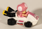 2024 McDonald's Nintendo Mario Kart Toadette Plastic 3" Toy Character Car Vehicle