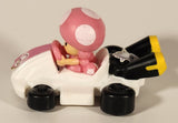 2024 McDonald's Nintendo Mario Kart Toadette Plastic 3" Toy Character Car Vehicle