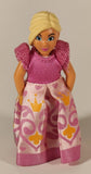 2006 Lego Belville Ultimate Princess 7578 Blonde Girl in Pink Dress 3" Toy Figure