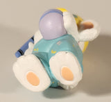 1992 Hallmark Keepsake Crayola Easter Bunny 2" PVC Figure Hanging Ornament