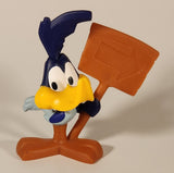 2020 McDonald's Warner Bros. Looney Tunes Roadrunner Holding Sign 3 1/2" Plastic Toy Figure
