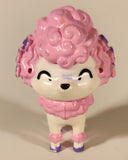 Mattel Barbie Extra Fancy Pink Poodle Puppy Dog 2 1/4" Toy Figure