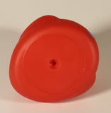 Heart Covered Red 3 1/4" Rubber Duck Toy
