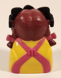 1998 McDonald's Haunted Halloween Birdie Kitty Cat Costume 2 1/2" Toy Figure Candy Dispenser