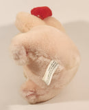 Barton of Canada Valentines Day Pink Bunny Plush with Red Ears 8" Toy Stuffed Plush