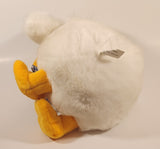 White Duck with Blue Plaid Bow Tie 12" Toy Stuffed Plush