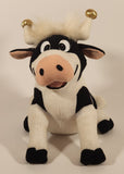 Play By Play Ace Warner Bros. Looney Tunes Black and White Cow 7 1/2" Toy Stuffed Plush