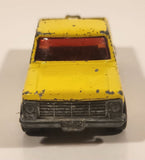 Vintage 1973 Lesney Matchbox Rolamatics No. 57 Wild Life Truck Ranger Yellow Die Cast Toy Dump Truck Vehicle