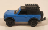 Maisto 2021 Ford Bronco Blue Die Cast Toy Car Vehicle