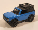 Maisto 2021 Ford Bronco Blue Die Cast Toy Car Vehicle