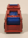1982 Hot Wheels Fire Eater Red Fire Truck Die Cast Toy Car Vehicle - BW - Blue Lights