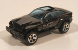 2000 Hot Wheels Future Fleet 2000 Series Jeep Jeepster Black Die Cast Toy Car Vehicle