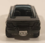 2000 Hot Wheels Future Fleet 2000 Series Jeep Jeepster Black Die Cast Toy Car Vehicle