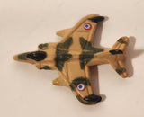 Royal Navy Harrier Fighter Jet Miniature 1 1/8" Plastic Toy Aircraft