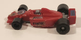 Kinder Surprise Formula One F1 #5 Red Plastic Toy Car Vehicle