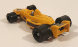 Kinder Surprise Formula One F1 #1 Yellow Plastic Toy Car Vehicle