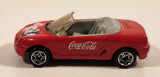 2000 Matchbox Coca Cola Coke Brand MGF 1.8i Convertible Red Die Cast Toy Car Vehicle