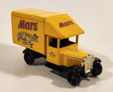 2001 Lledo Promotion Model Mars Delivery Van Truck Yellow Die Cast Toy Car Vehicle