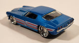 2007 Hot Wheels G-Machines: Flashback '70 Camaro Blue 1:50 Scale Die Cast Toy Car Vehicle